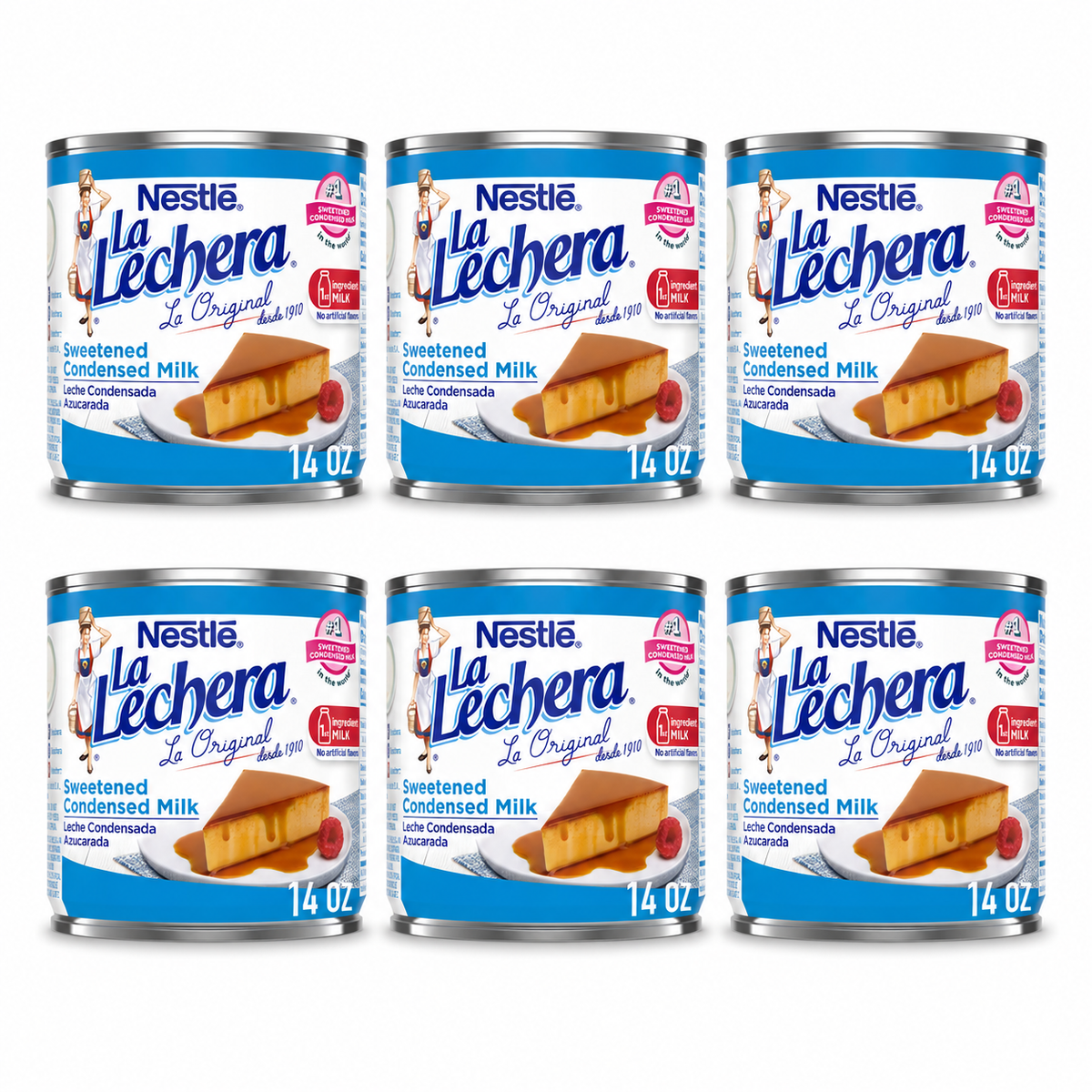Nestle La Lechera Sweetened Condensed Milk, 14 oz Can