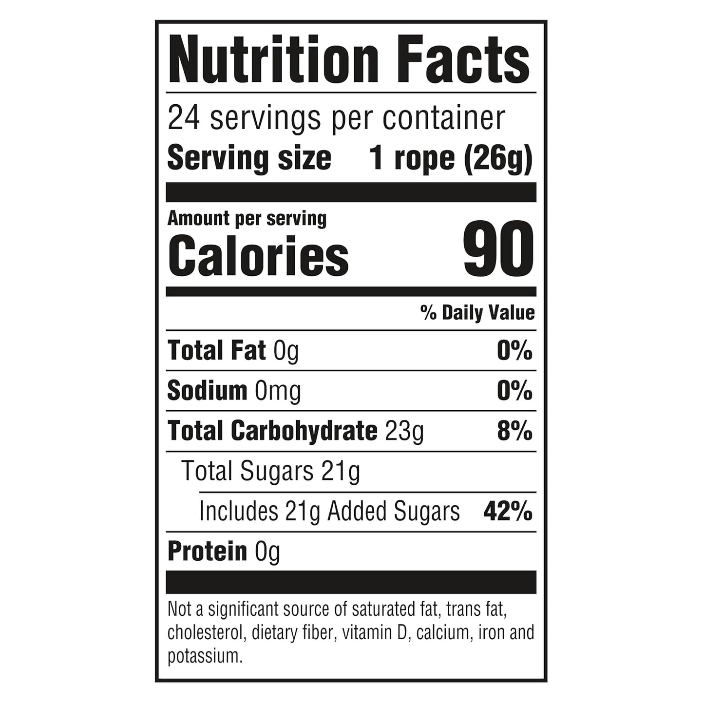 NERDS Rope Very Berry Candy, Crunchy & Gummy, 0.92 oz, 24 Pk | Gummy rope, tangy crunchy NERDS candy coating, berry flavors, individually wrapped