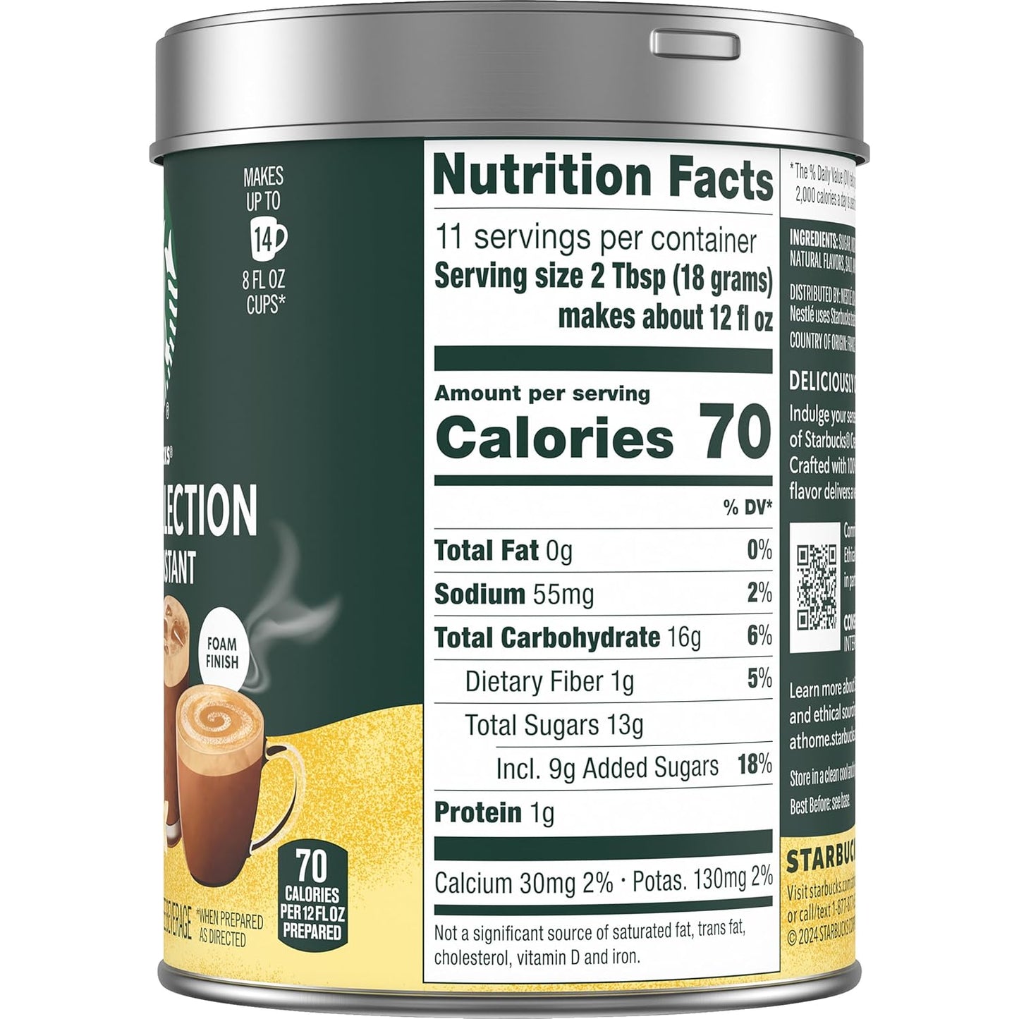 Starbucks Premium Instant Madagascar Vanilla 3 pack