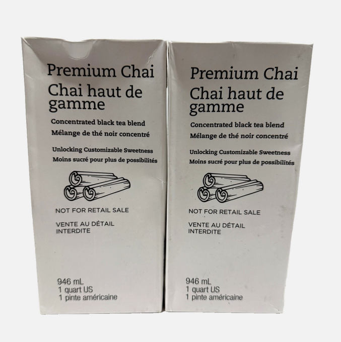 Starbucks Premium Chai Concentrate Black Tea New Recipe