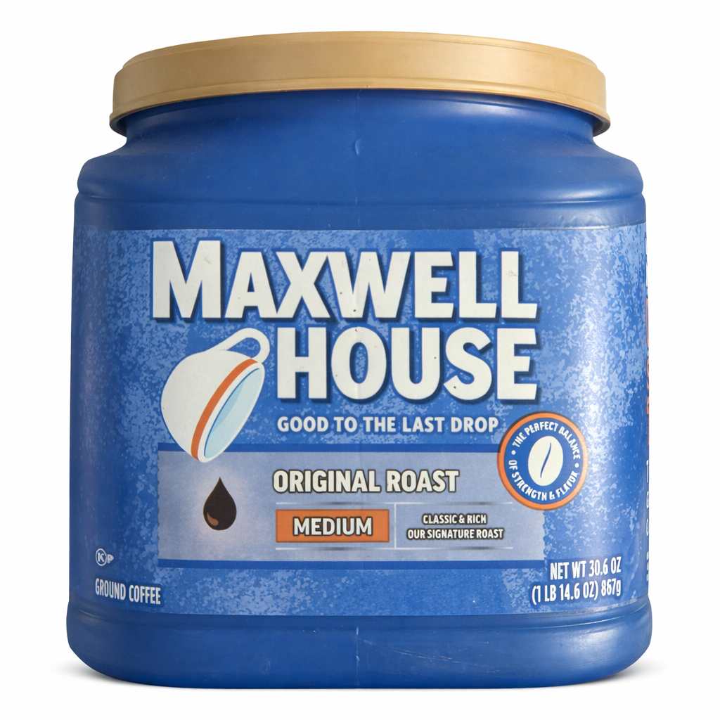 Maxwell House The Original Roast Medium Roast Ground Coffee 30.6 oz Canister