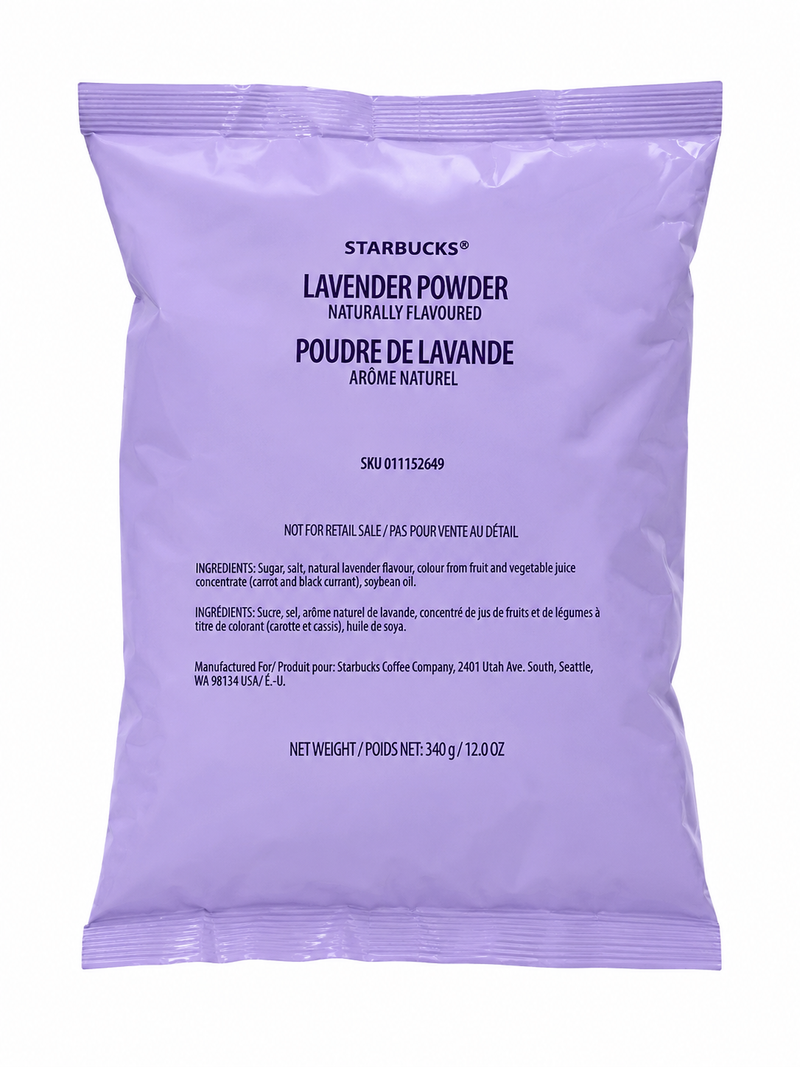 Starbucks Lavender Powder 12oz Sealed