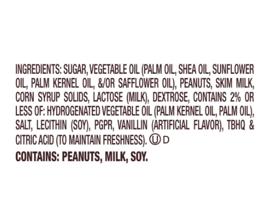 REESE'S THiNS White Creme Peanut Butter Cups, Candy Bag, 1.55 oz (24pack)