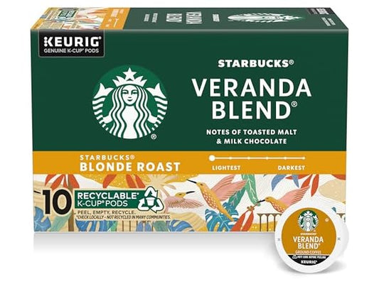 Starbuck Blonde Roast Veranda Blend 10ct