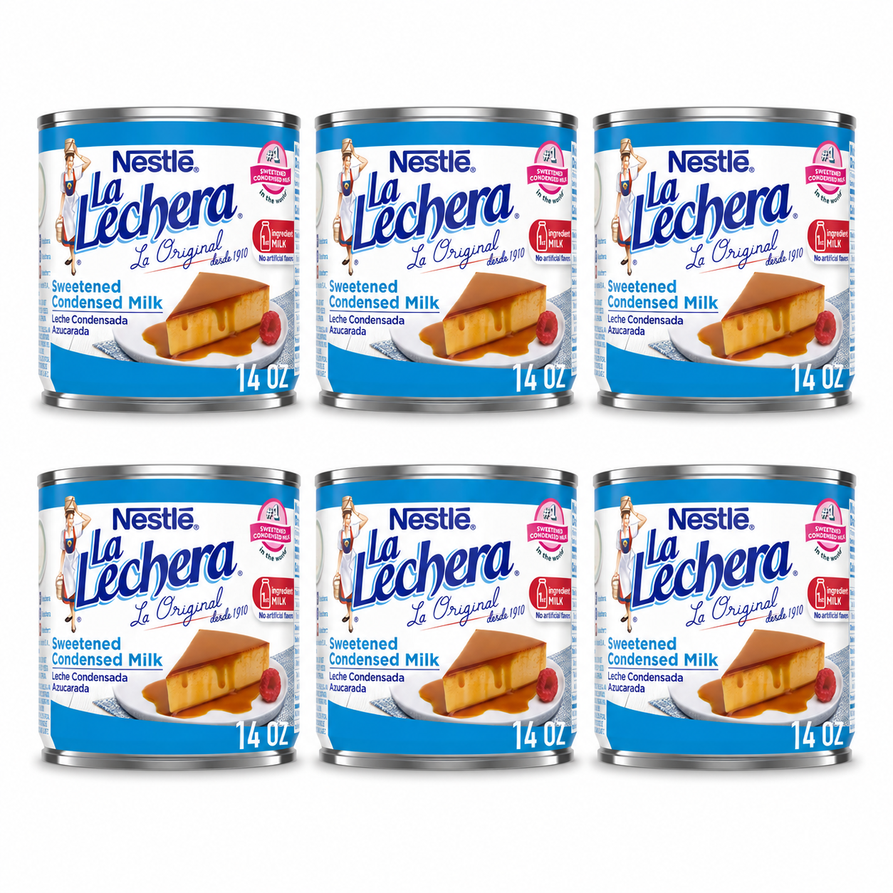 Nestle La Lechera Sweetened Condensed Milk, 14 oz Can
