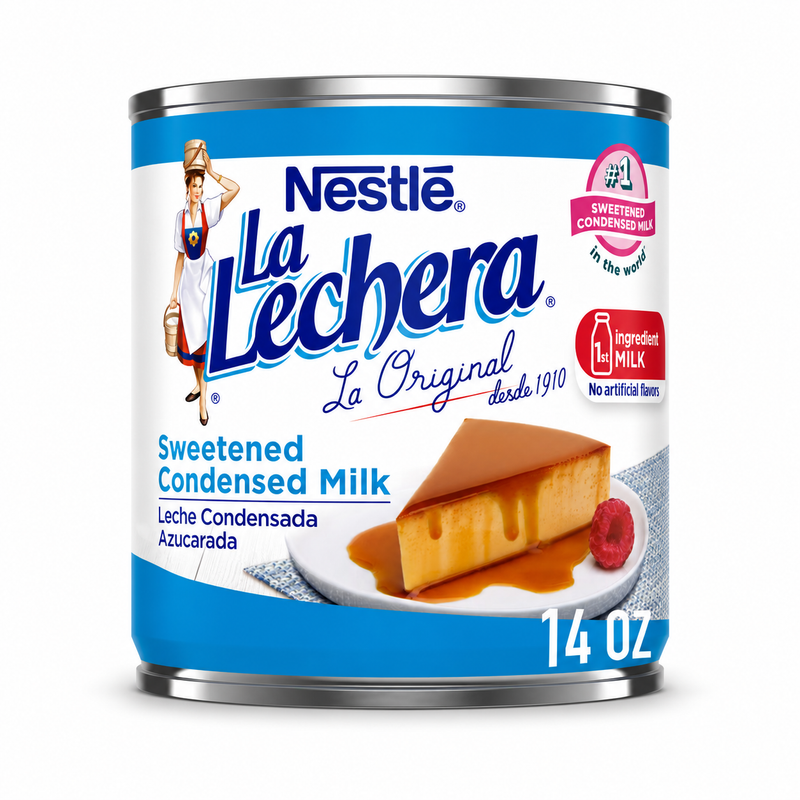 Nestle La Lechera Sweetened Condensed Milk, 14 oz Can