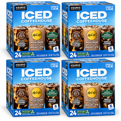 Keurig Iced Coffeehouse Variety Pack K-Cup Pods 24 Count