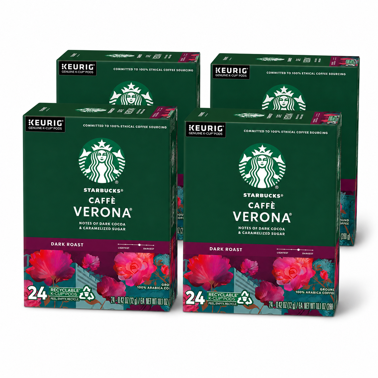 Starbucks Caffe Verona K-Cups, 24 Count