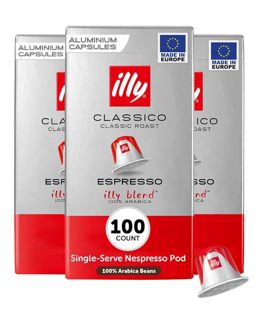 illy Espresso CLASSICO ESPRESSO 100 Ct Nespresso Original