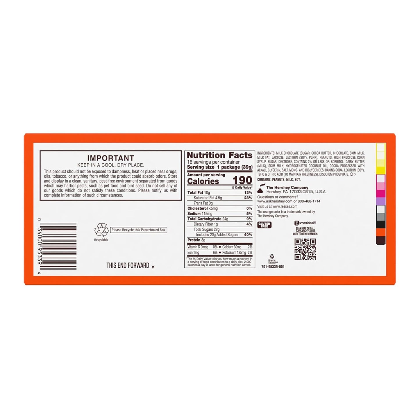 REESE'S Big Cup Chocolate Lava Peanut Butter Cups, 1.4 oz, 16 ct