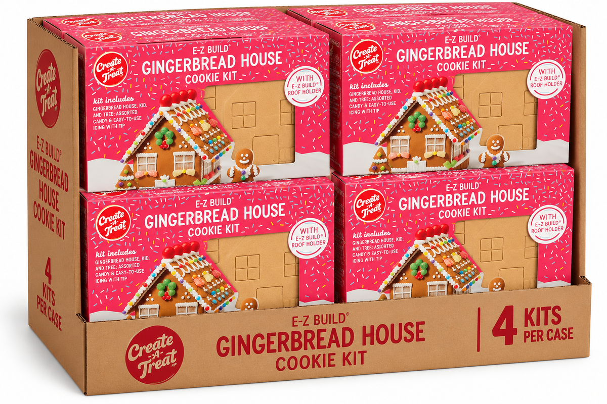 E-Z Build Gingerbread House Cookie Kit