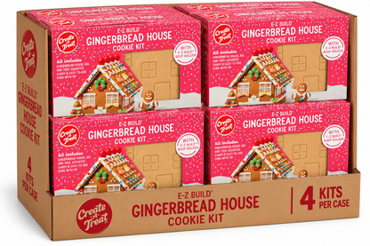 E-Z Build Gingerbread House Cookie Kit