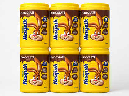 Nesquik Chocolate Flavored Powder Drink Mix, 44.9 oz Canister