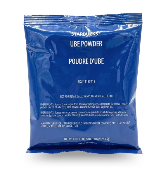 Starbucks Ube Powder for Lattes, Frappes & Specialty Drinks 10oz