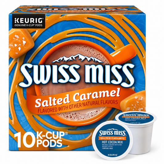 Swiss Miss Salted Caramel Hot Cocoa K-Cup 10 CT