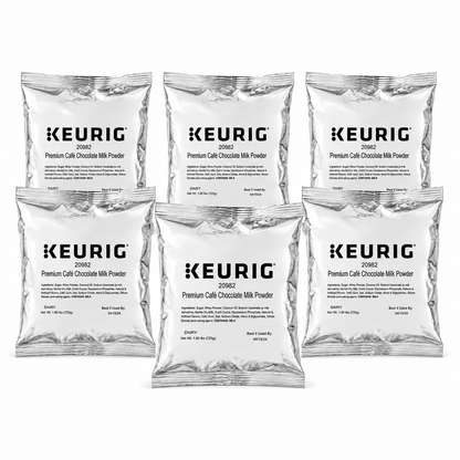 Keurig Premium Café Chocolate Milk Powder Café Style Drink Mix 16oz