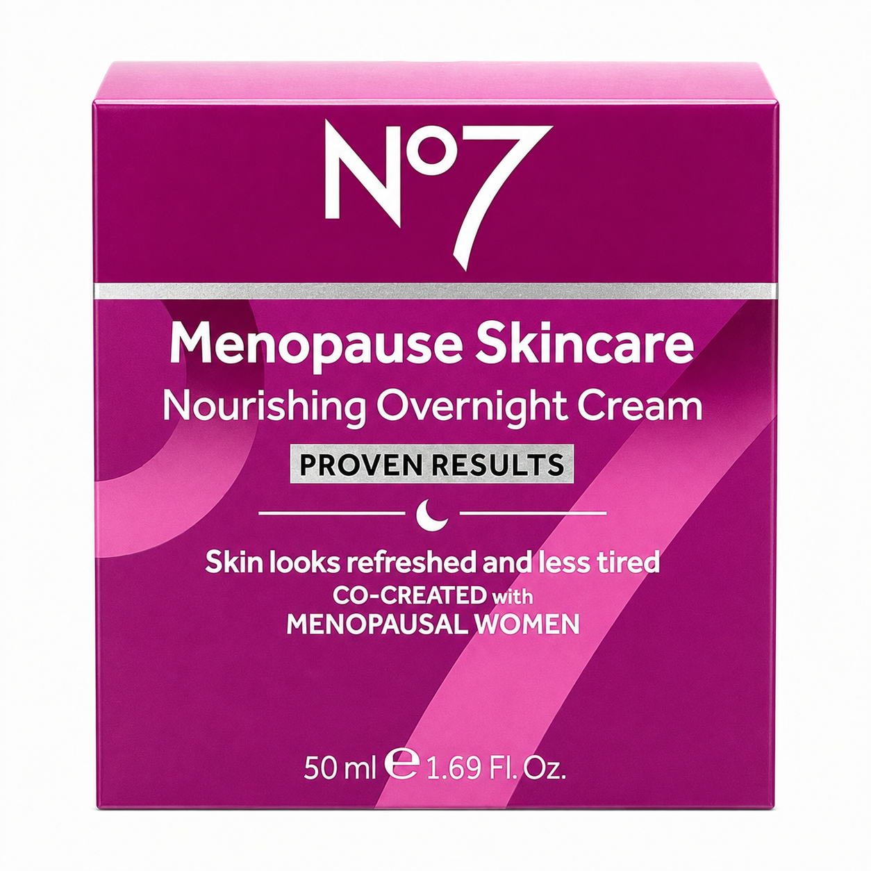No7 Menopause Skincare Nourishing Overnight Cream - 1.69 fl oz