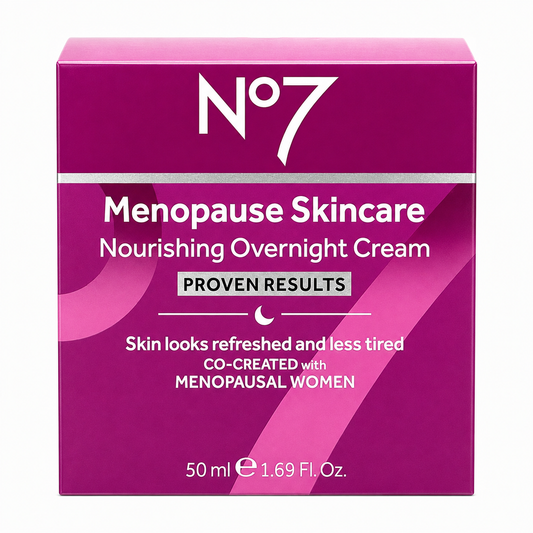 No7 Menopause Skincare Nourishing Overnight Cream - 1.69 fl oz
