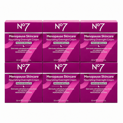 No7 Menopause Skincare Nourishing Overnight Cream - 1.69 fl oz