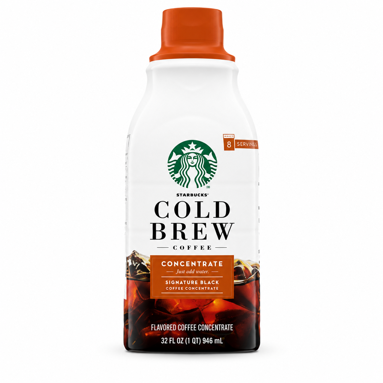 Starbucks Caramel Dolce Flavored, Cold Brew Coffee Concentrate, Iced Coffee, 32 fl oz