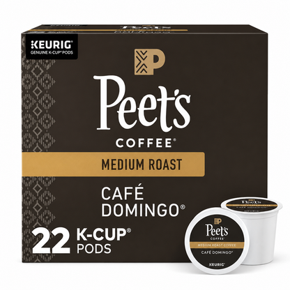 Peets French Dark Roast Coffee Keurig K-Cup Pods 22ct