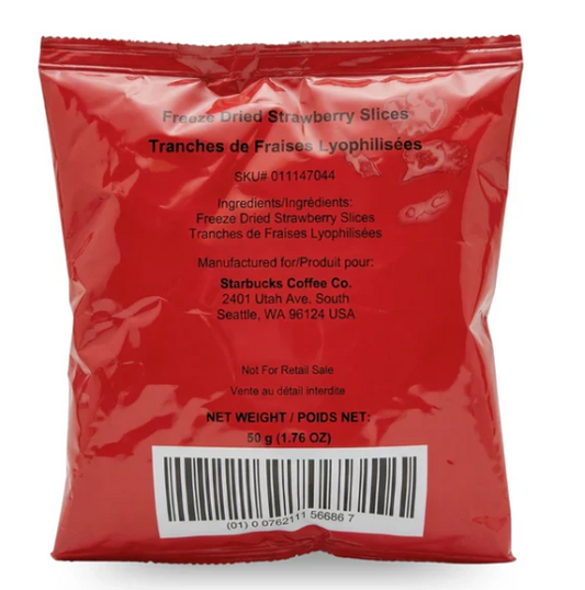Starbucks Freeze Dried Strawberry Slices 50 g (1.76 oz)