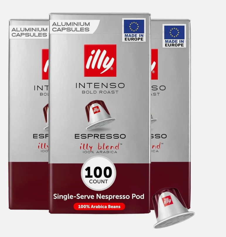illy Espresso INTENSO ESPRESSO Bold Roast Capsules 10 Ct (Pack of 10)