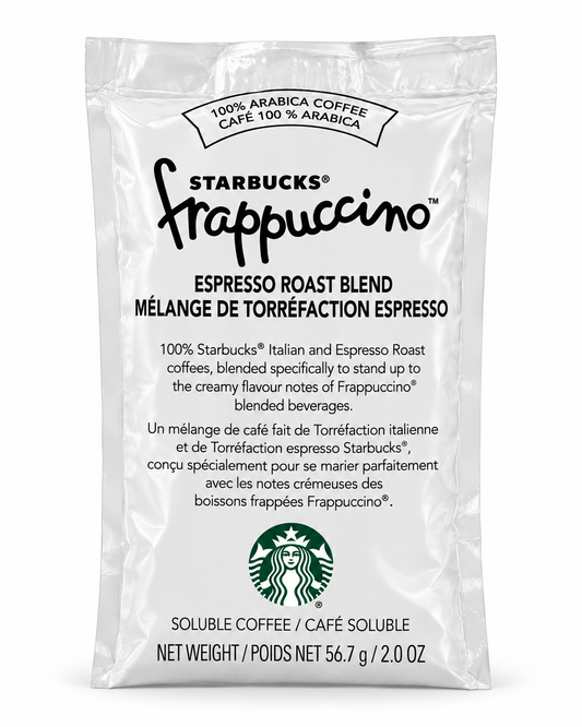 Starbucks Frappuccino Espresso Roast Blend Instant Coffee 2 oz