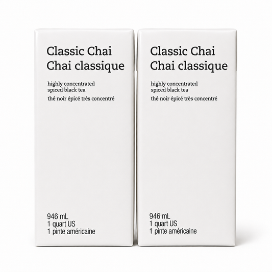 Starbucks Classic Chai Concentrate Spiced Black Tea 946 ML 2 Packs