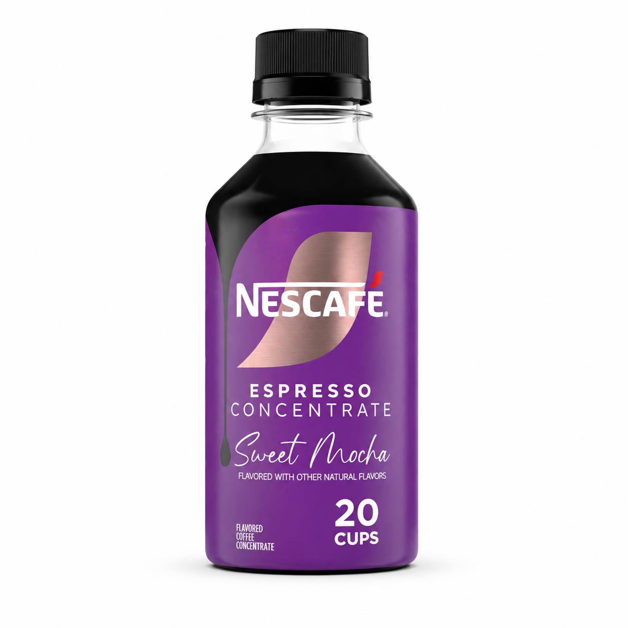 NESCAFÉ Espresso Concentrate Variety Pack | Black, Vanilla & Mocha | 6 Bottles (2 Each Flavor)