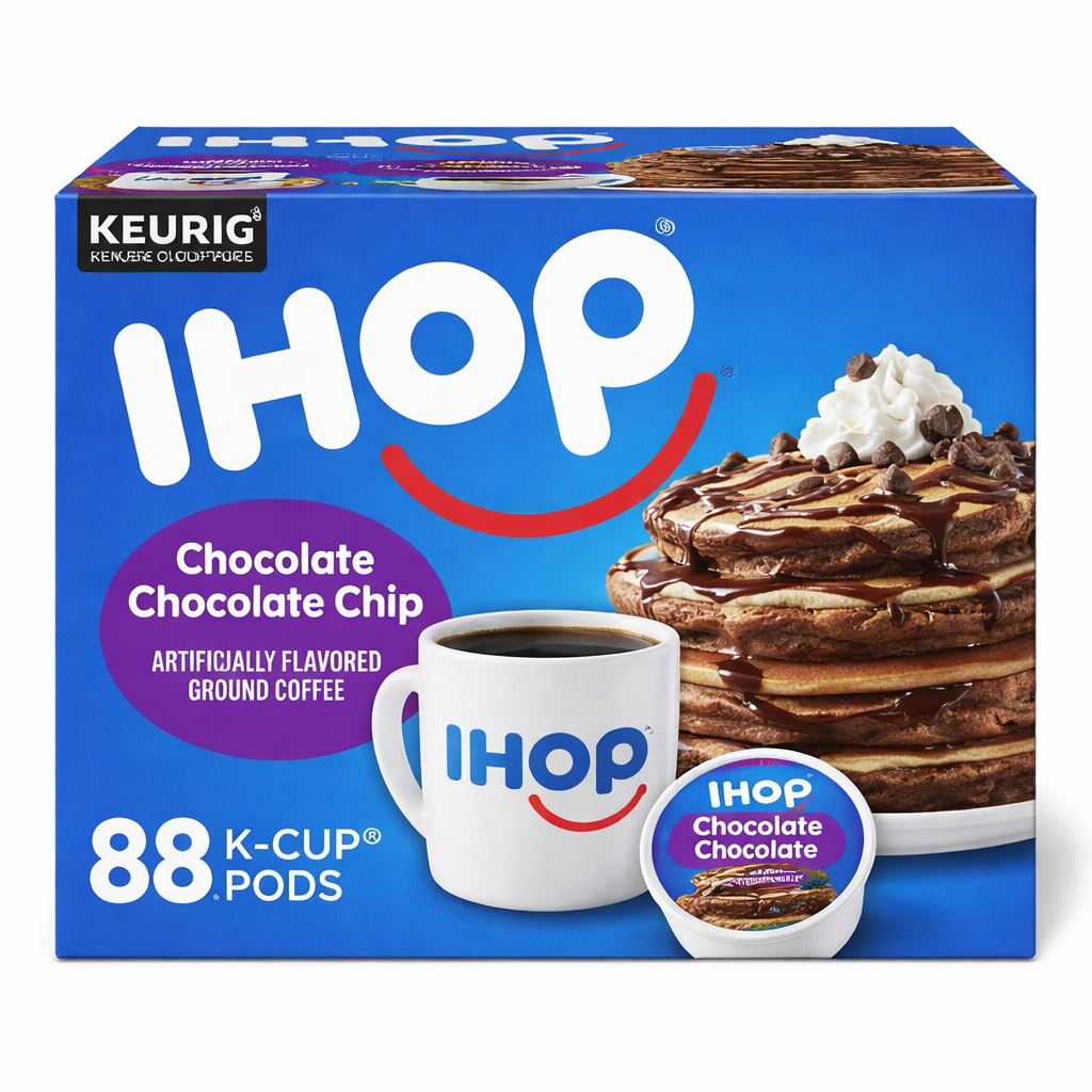 Ihop Chocolate Chocolate Chip Flavored Keurig 88ct