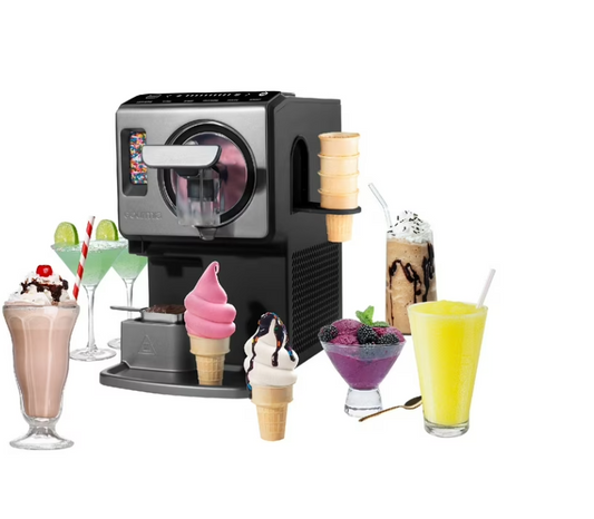 Gourmia 2 Quart Automatic Soft Serve Ice Cream and Frozen Drink Maker (open box)