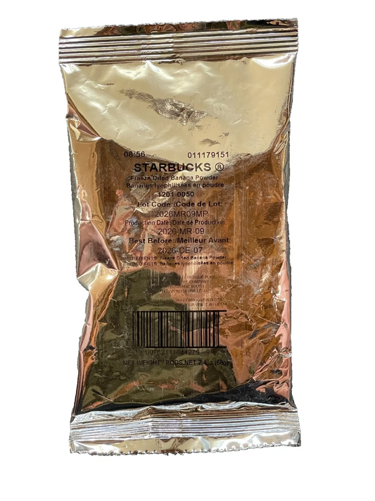 Starbucks Freeze Dried Banana Powder 2.4oz