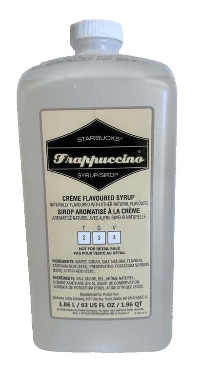 Starbucks Frappuccino Coffee Flavored Syrup 1.86 L