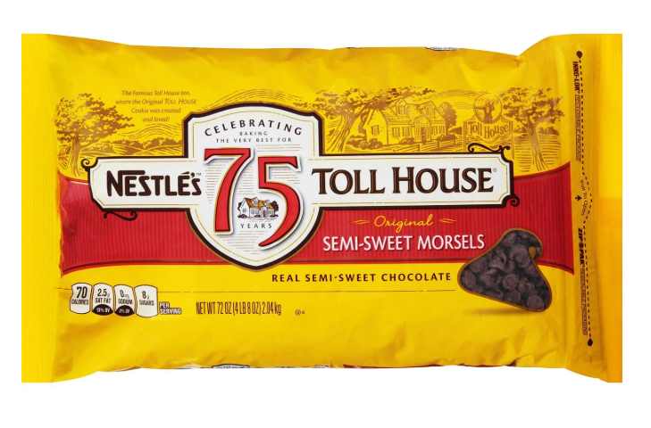 Nestle Chocolate Semi-Sweet Morsels (72 oz. bag) 4lbs