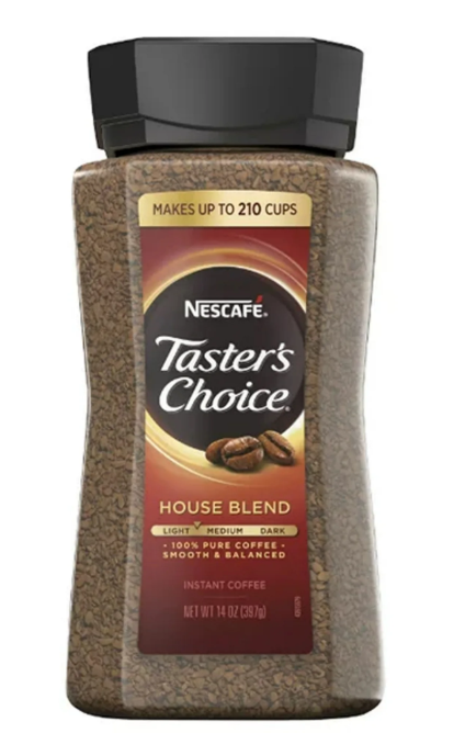 Nescafe Taster's Choice House Blend Instant Coffee, 14 Ounce Jar