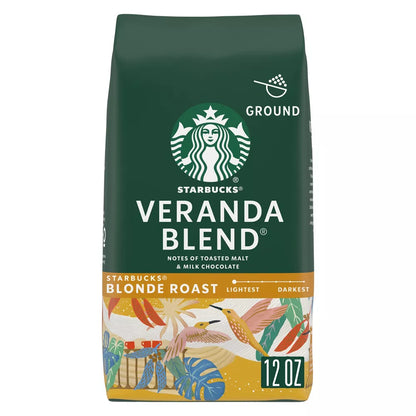 Starbucks Veranda Light Roast Ground Coffee 12oz