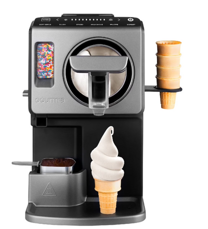 Gourmia 2 Quart Automatic Soft Serve Ice Cream and Frozen Drink Maker (open box)